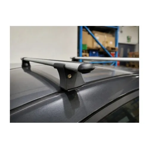 Set bare transversale aluminiu cu prindere in puncte fixe compatibile Mercedes EQE V295 2022-> negre sau argintii Kit 202 — imaginea 4