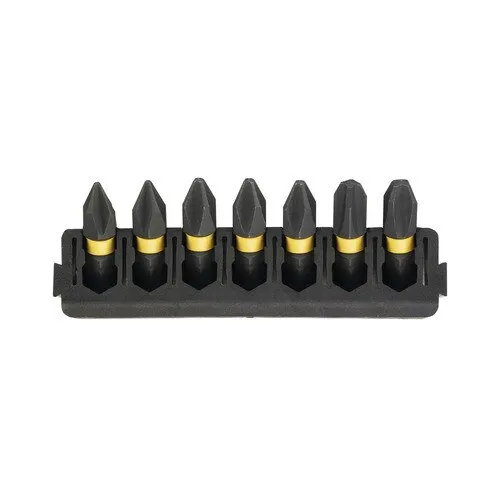 Set biti de impact DeWALT DT70808-QZ PH1/PH2/PH3, 7 piese