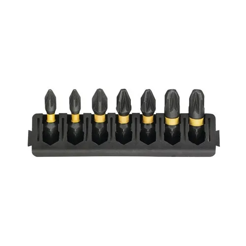 Set biti de impact DeWALT DT70812-QZ PZ1/PZ2/PZ3, 7 piese