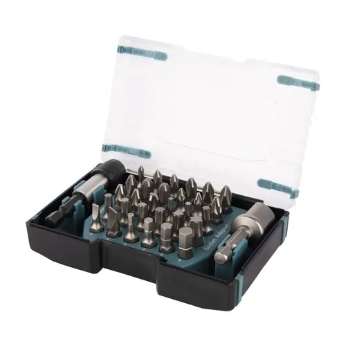 Set biti, Torx, PH, PZ, drept, hexagonal, 32 piese
