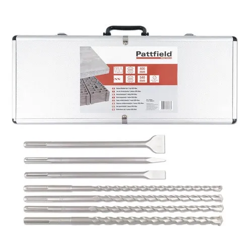 Set burghie si dalti 18-25mm Pattfield, 7 piese