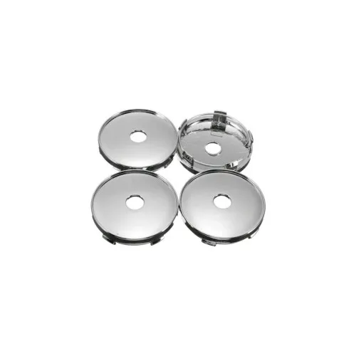 Set capace centrale jante auto 60 mm crom