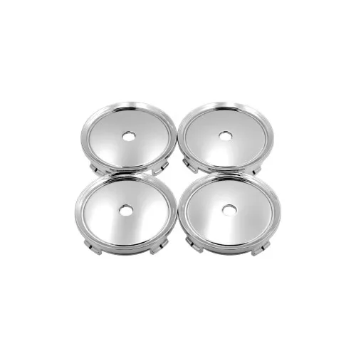 Set capace centrale jante auto 77 mm crom — imaginea 3