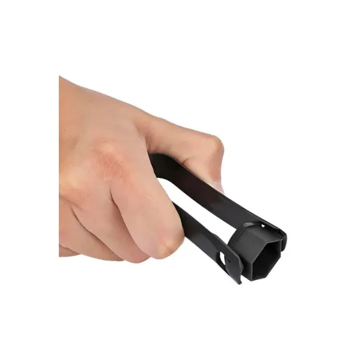 Set capace prezoane auto 19 mm gri cu cheie — imaginea 3
