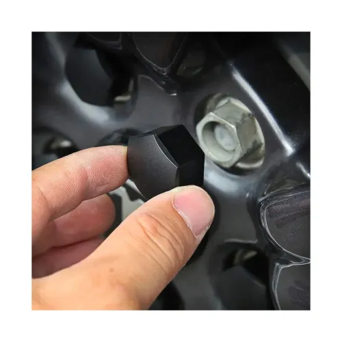 Set capace prezoane auto 21 mm gri 20 bucati cu cheie — imaginea 2