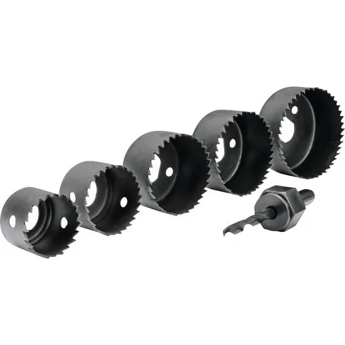 Set Carote Universale Cu Burghiu Makita D-70203 Ø32-64 Mm, 5 Piese