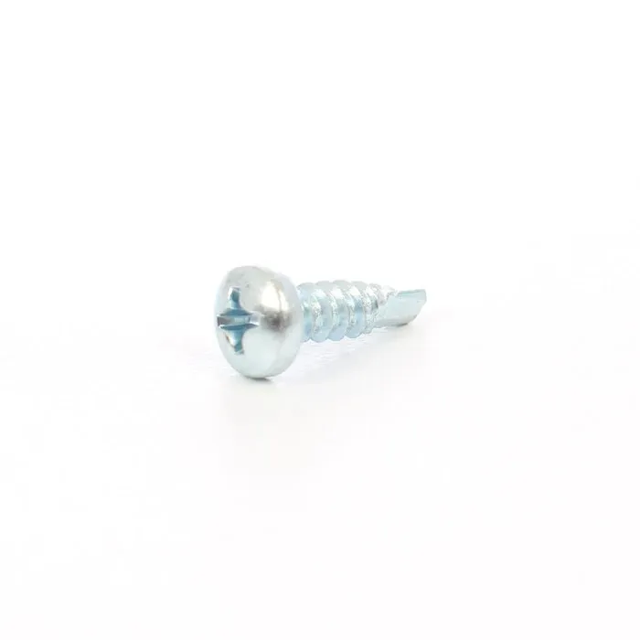 Set de 20 suruburi autoforante, cap bombat, 3.9x13mm, finisaj zincat alb