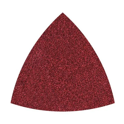Set foi abrazive triunghi Wolfcraft 95mm, granulatii 40 si 60, 5 bucati