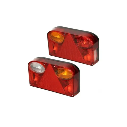 Set lampa spate 7 functii cu ceata si numar stanga dreapta 12V/24V 23cm