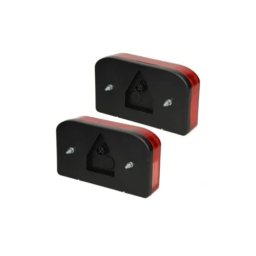 Set lampa spate 7 functii cu ceata si numar stanga dreapta 12V/24V 23cm — imaginea 5