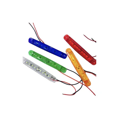 Set lampi laterale LED 12V-24V diverse culori — imaginea 3