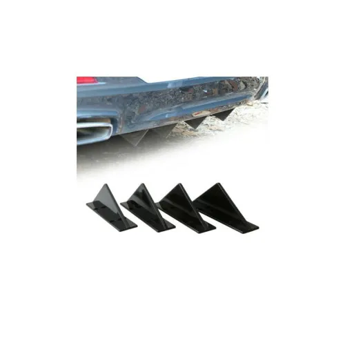 Set ornament splitter pentru bara spate Culoare Negru