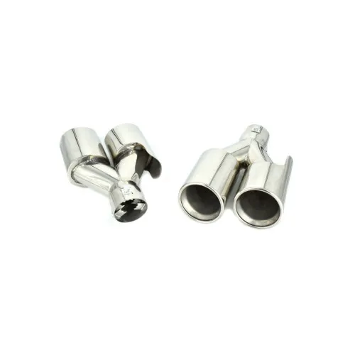 Set ornament toba stanga dreapta Crom compatibil BMW pachet M — imaginea 2