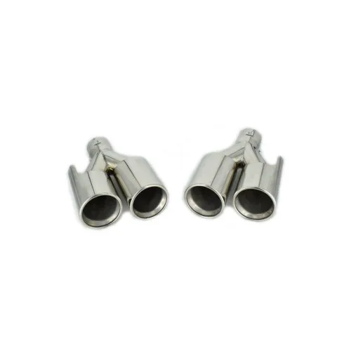 Set ornament toba stanga dreapta Crom compatibil BMW pachet M
