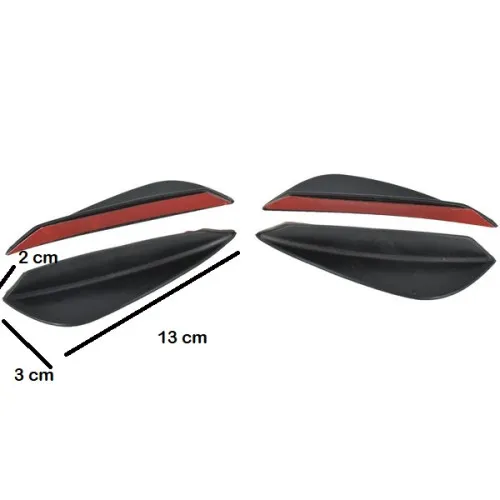 Set ornament tuning aripioare bara CARBON — imaginea 2