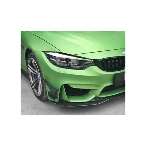 Set ornament tuning aripioare bara culoare Negru-Lucios — imaginea 2
