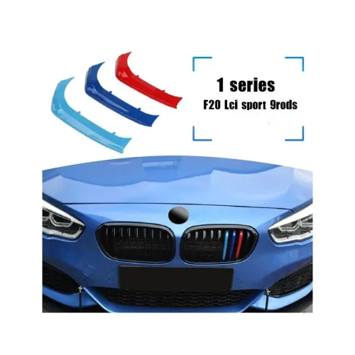 Set ornamente dungi grila fata auto compatibile BMW Seria 1 F20 F21 LCI 2015-2017 TIP A