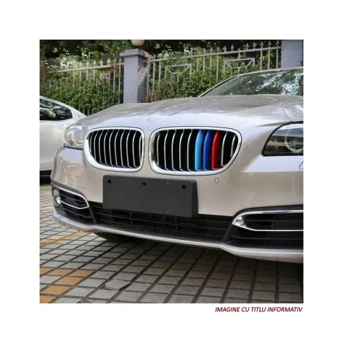 Set ornamente dungi grila fata auto compatibile BMW Seria 5 facelift F10 F11 2014-2017 TIP A