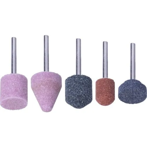 Set pietre ceramice de slefuit Wolfcraft, 5 piese