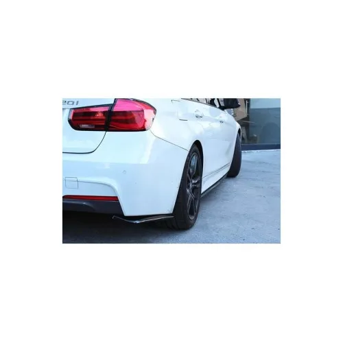 Set prelungire coltar bara auto premium negru lucios universal — imaginea 4
