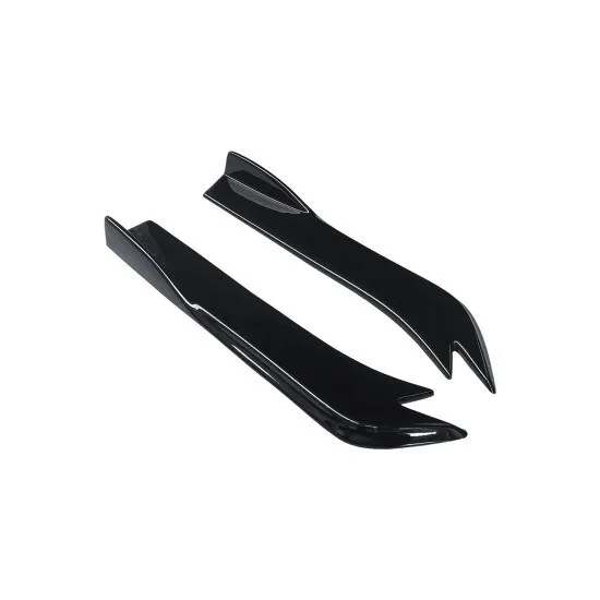 Set prelungire coltar bara spate, negru lucios
