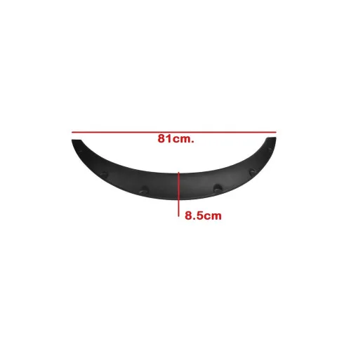 Set protectie aripa universal Overfender culoare Carbon — imaginea 5
