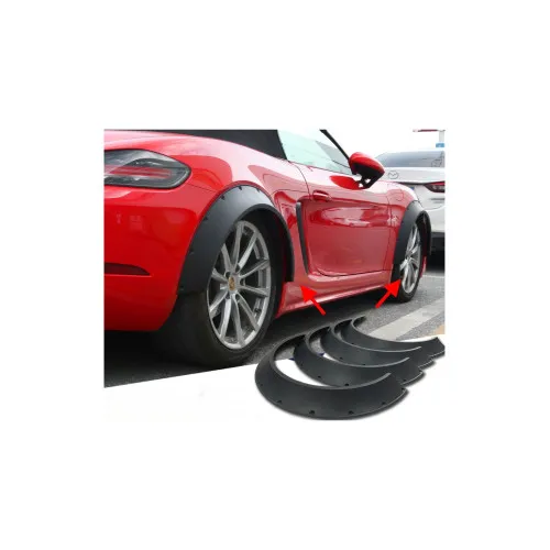 Set protectie aripa universal Overfender culoare Negru Mat — imaginea 2
