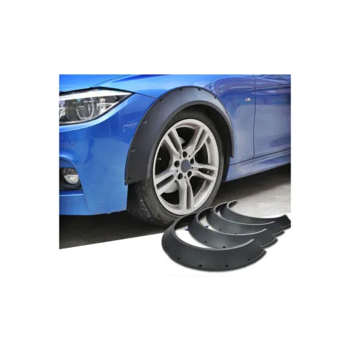 Set protectie aripa universal Overfender culoare Negru Mat — imaginea 3