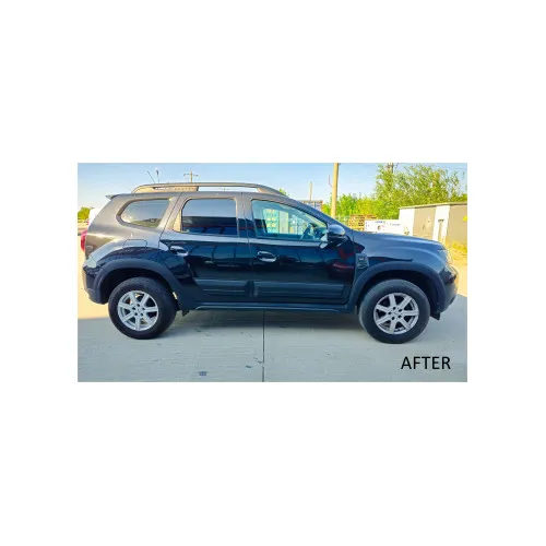 Set protectii aripa si usa auto 12 piese cu 2 extensii senzori compatibile Dacia Duster II 2018-2024 — imaginea 3