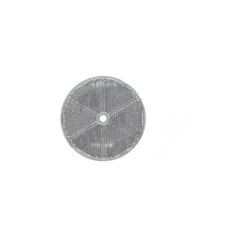 Set reflectoare rotunde albe 61x6 mm — imaginea 2