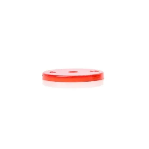 Set reflectoare rotunde rosii 61x6 mm — imaginea 2