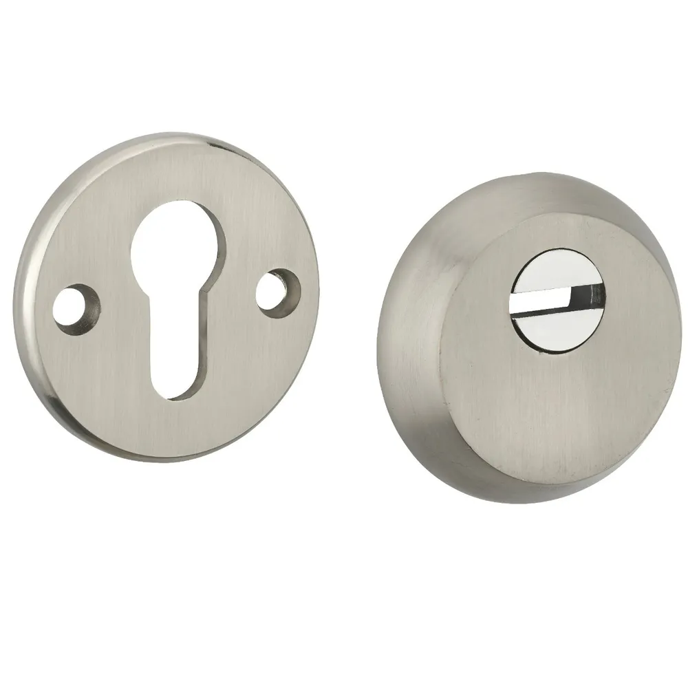 Set rozete pentru cilindru, nichelate, THIRARD