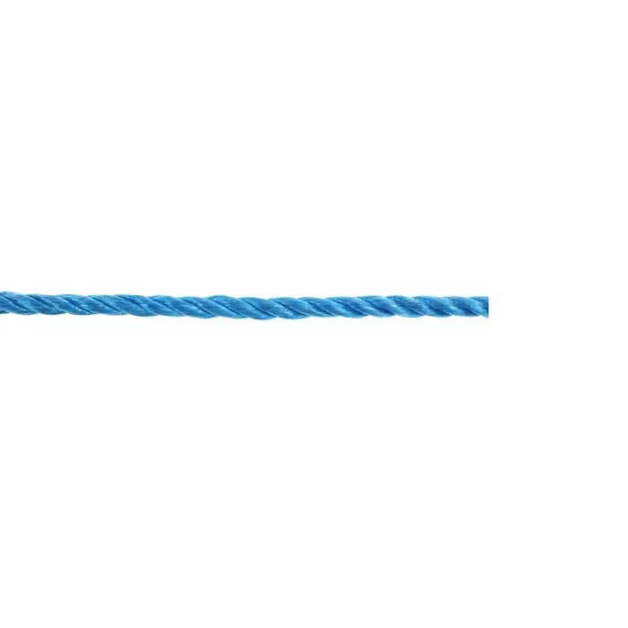 Sfoara polipropilena, rasucita, albastru, 10 mm