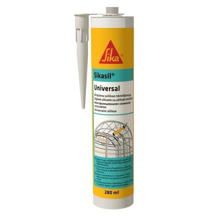 Silicon universal Sika Sikasil Universal, rezistent la apa, alb, interior / exterior, 280 ml