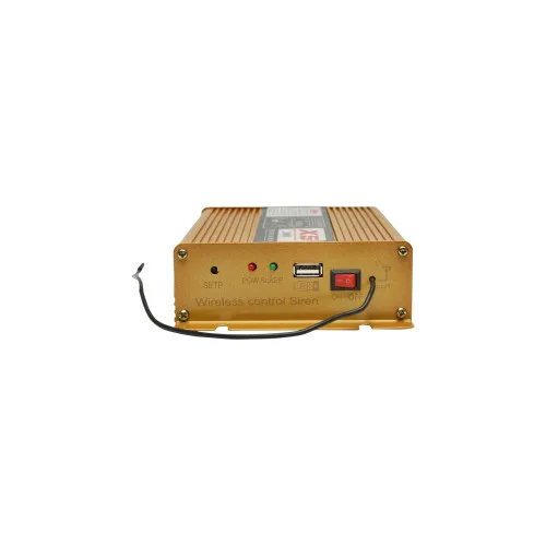 Sirena wireless cu difuzor si microfon 12V 200W Breckner Germany — imaginea 4