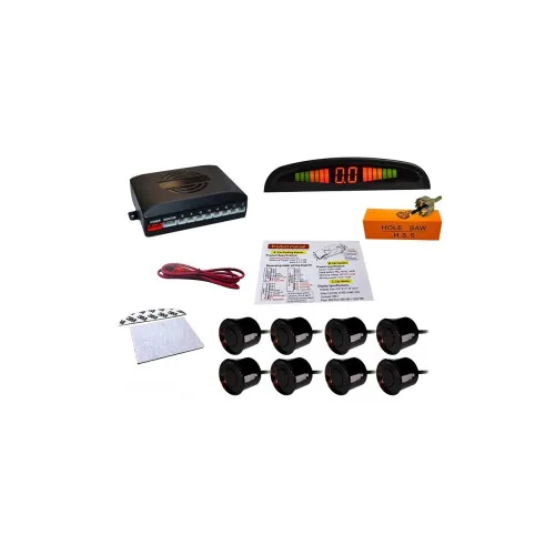 Sistem 8 senzori parcare si display 12V PREMIUM