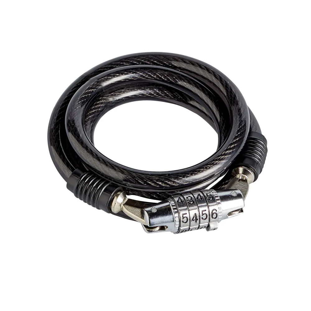 Sistem antifurt cu cifru, otel, Ø 10 mm, L 100 cm