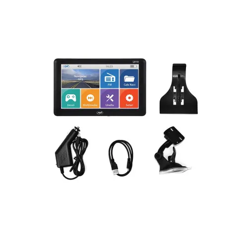 Sistem de navigatie gps pni l810 ecran 7 inch, 800 mhz, 256mb ddr, 8gb memorie interna, fm transmitter — imaginea 6