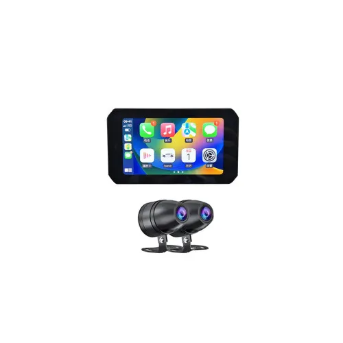 Sistem GPS moto cu DVR si camera marsarier + senzori presiune 12V cu 2 camere — imaginea 8