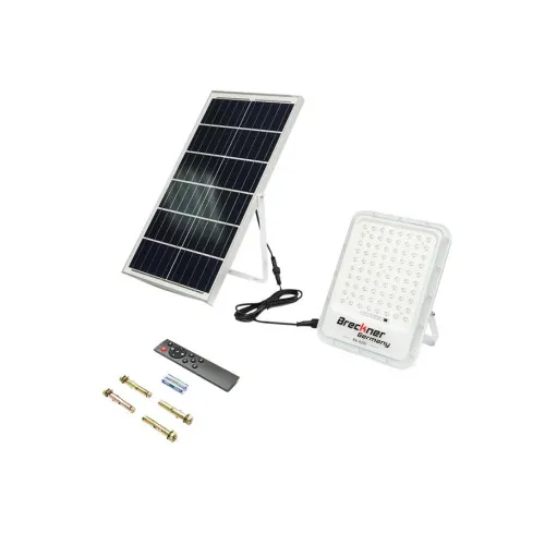 Sistem LED solar cu proiector 200W 160 LED panouri solare 70W si baterie LiFePO4 30Ah