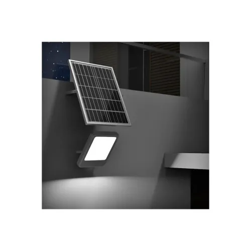 Sistem LED solar cu proiector 300W panouri solare 100W si baterie LiFePO4 — imaginea 3