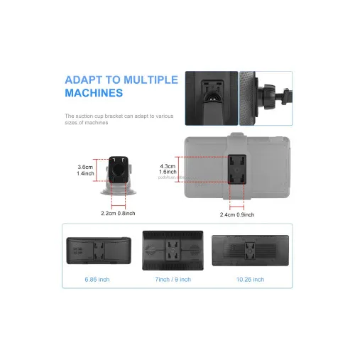 Sistem multimedia auto CarPlay Android Auto wireless ecran 7 inch HD — imaginea 5
