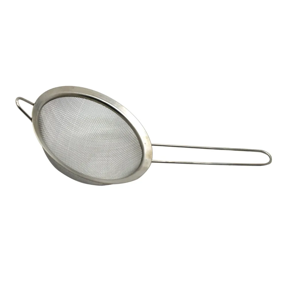 Sita ceai nr 12, D1030, metal argintiu, D 12 cm