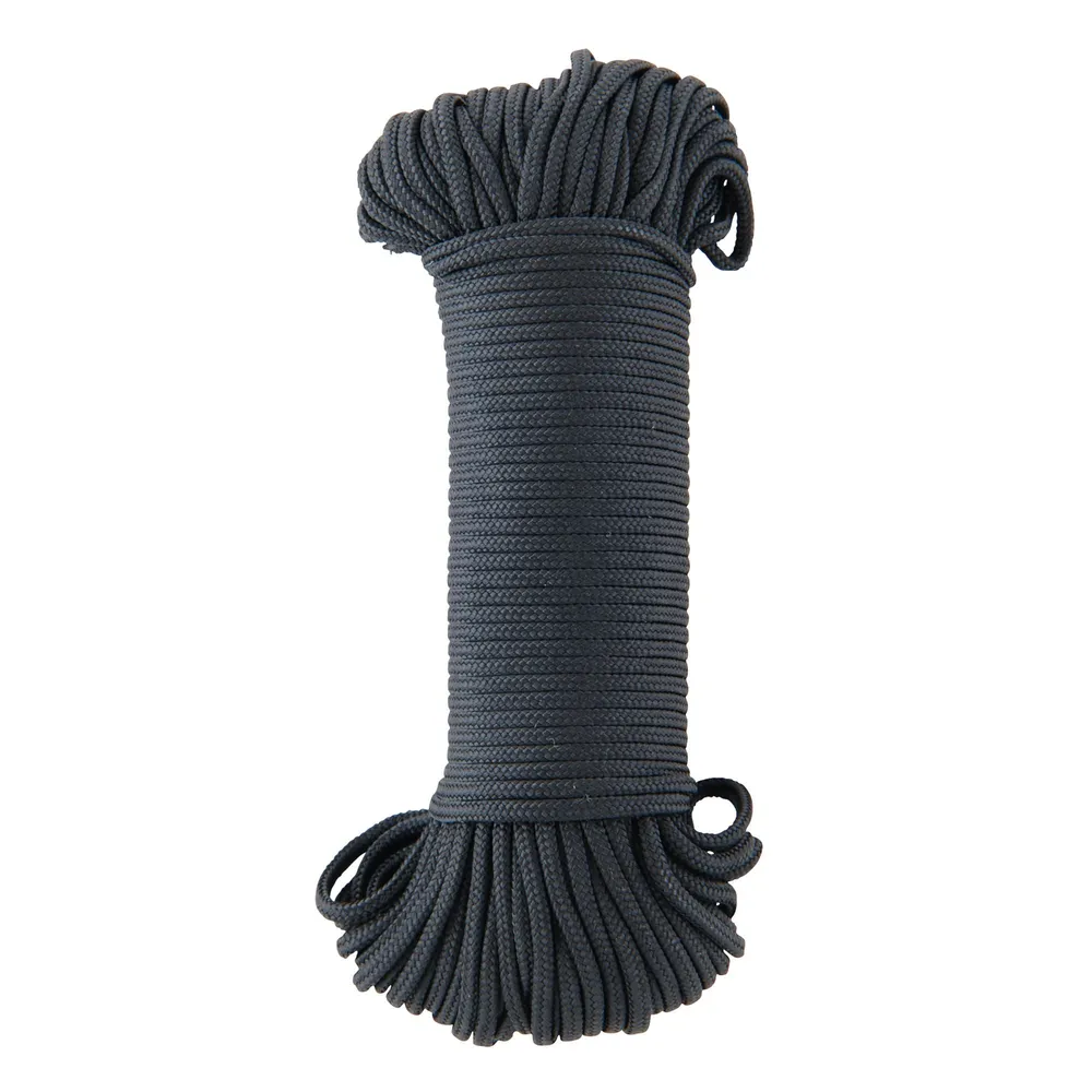 Snur polipropilena impletit negru Standers, Ø 1.5 mm, 25 m, rezistenta max 15 kg