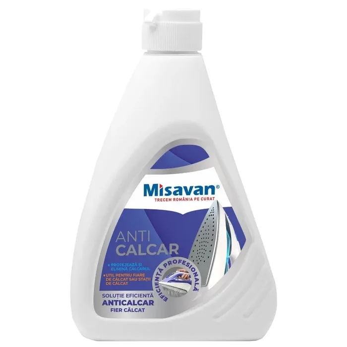 Solutie anticalcar, Misavan, pentru fier de calcat, 500 ml