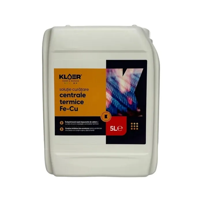 Solutie curatare centrale termice FE-CU Kloer, 5 L