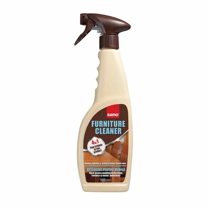 Solutie curatare mobila Sano spray 500 ml, antistatic, usor de utilizat