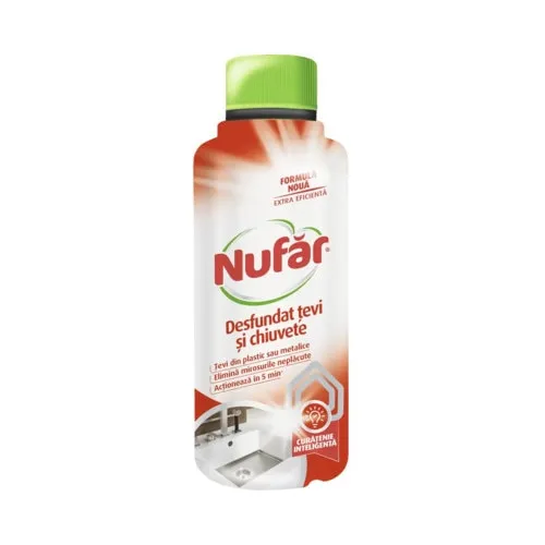Solutie desfundat tevi 375ml, curatitor interior, periculos