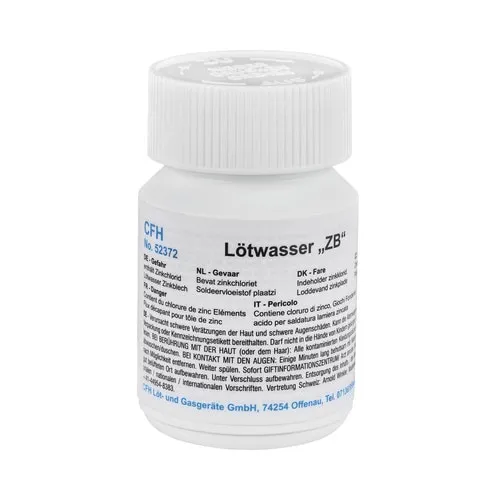 Solutie flux pentru lipire CFH LWZ372 100g, pentru tabla zincata