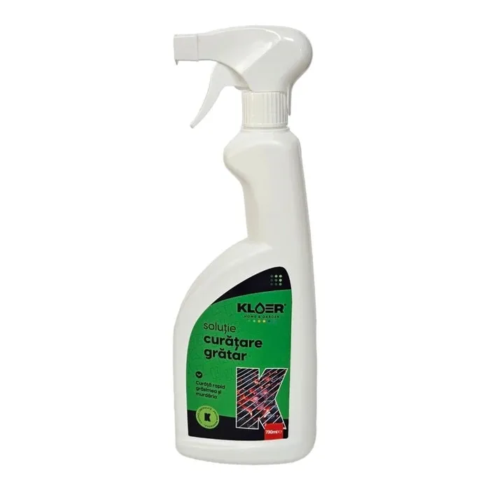 Solutie pentru curatat gratarul, Kloer, 730 ml